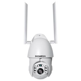 360 Degree Wifi Dome Camera HD 1080P Outdoor Waterproof Camera Home Surveillance Camera (Option: Camera 128G-US)