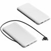 10000mAh Power Bank Portable Phone Charger External Battery Pack with LT & Type-C Double-ended Cable Type-C USB Cable Fit For IOSPhone 14 Android And