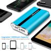 12000mAh Portable Charger with Dual USB Ports 3.1A Output Power Bank Ultra-Compact External Battery Pack