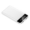 10000mAh Power Bank Portable Ultra Slim Charger External Battery Pack with 2 USB Output Ports Charging Cable LED Flashlight Compatible with IOSPhone 1